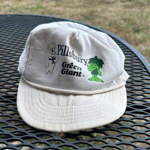 Green giant and Pillsbury Dough Boy Vintage Hat